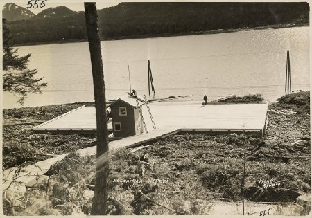 The first Ketchikan airport