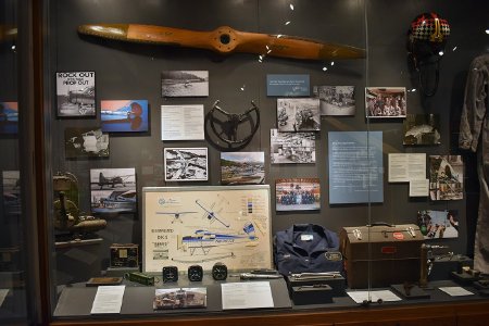 Into the Wind exhibit display - Unsung Heros