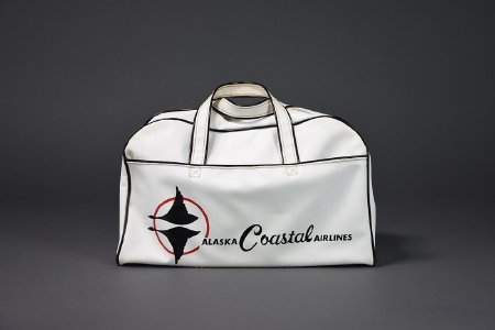 Alaska Coastal Airways flight bag front view