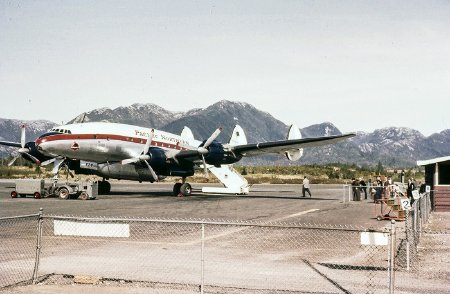 Pacific Northern Airlines airplane at the Annette Island Airport