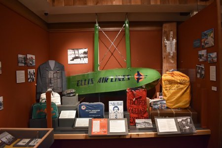 Into the Wind exhibit display -  Transforming Transportation