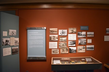 Into the Wind exhibit display -  Transforming Transportation