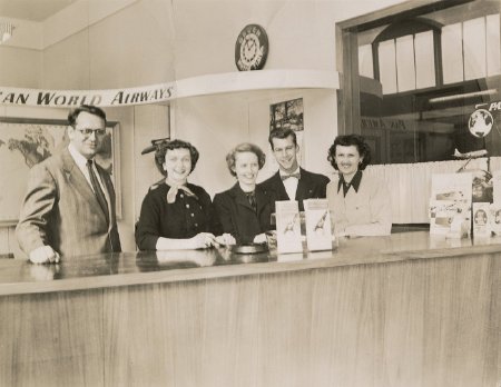 Pan Am ticket office in Ketchikan