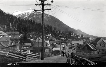 Water Street looking south, circa 1915