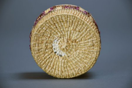 Spruce root basket base