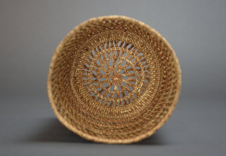 Haida Soap Berry basket interior