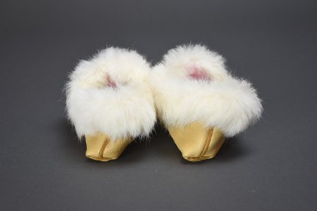 Child's moccasins - back