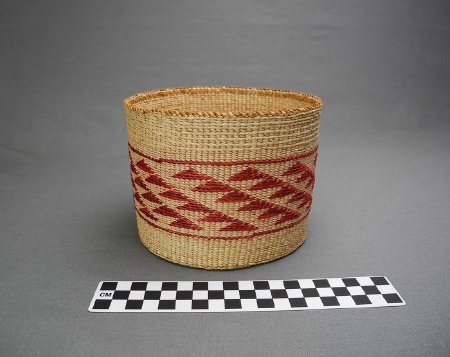 Basket with CM ruler