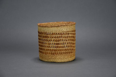 Basket with open weave