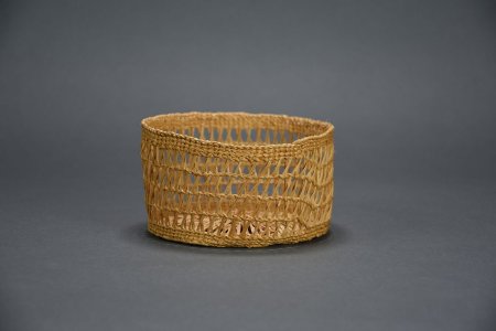 Open weave basket