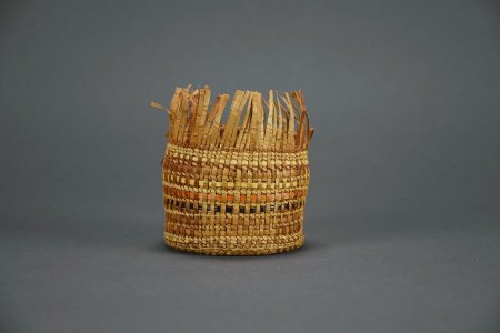 Red and Yellow Cedar basket