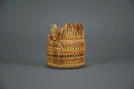 Red and Yellow Cedar basket