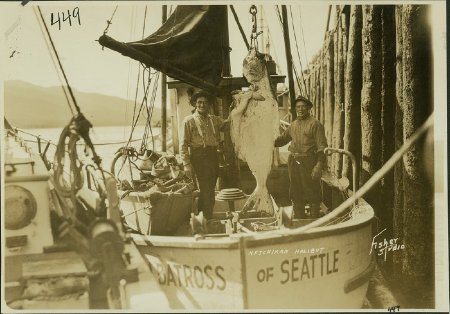 Halibut fishing