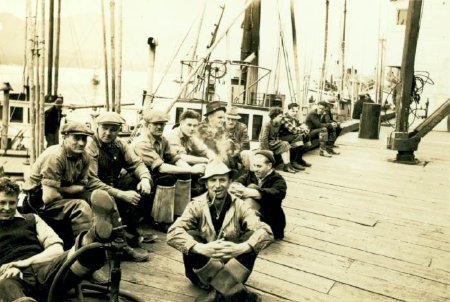 Breaktime near the Ketchikan Cold Storage