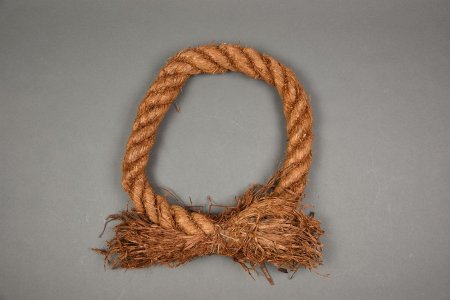 Chief Son-I-Hat's cedarbark neckring