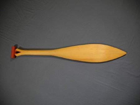 Ceremonial Dance Paddle - back