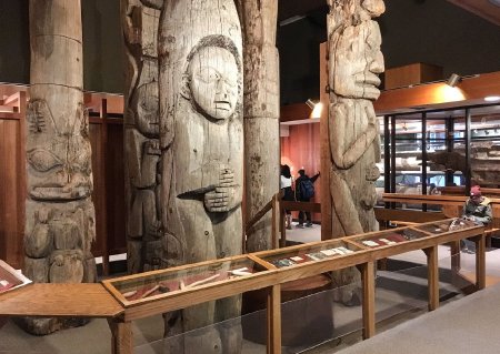 Totem Heritage Center display