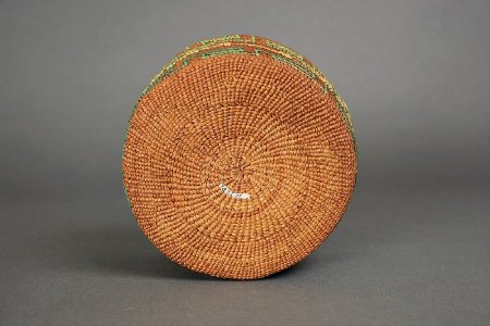 Red cedar basket - bottom