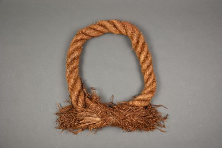 Chief Son-I-Hat's cedarbark neckring