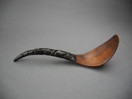 Goat Horn Spoon - top