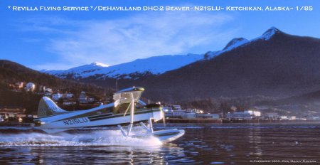 Revilla Flying Service Beaver (N215LU) in Ketchikan, AK, 1985