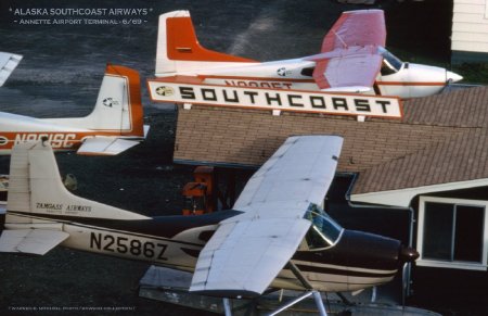 Alaska Southcoast Airways Annette Airport Terminal, 1969