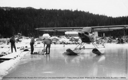 Simpson Air Service at Twelvemile Arm, Prince of Wales Island, AK