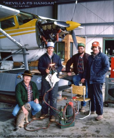 Revilla Flying Service Hangar, Ketchikan, AK, 1985