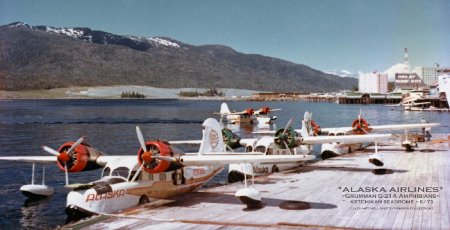 Alaska Airlines Ketchikan Seadrome, 1973