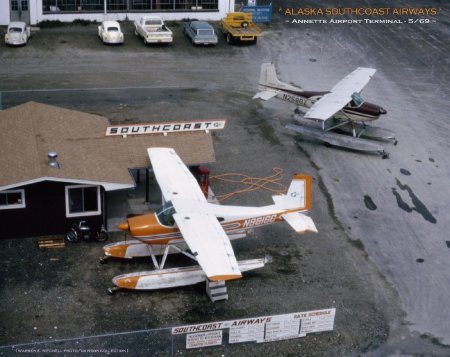 Alaska Southcoast Airways Annette Airport Terminal, 1969