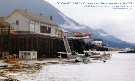 Coast Air Company Seadrome, Ketchikan, AK, 1973