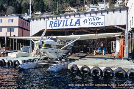 Revilla Flying Service Hangar, Ketchikan, AK, circa early 1970s