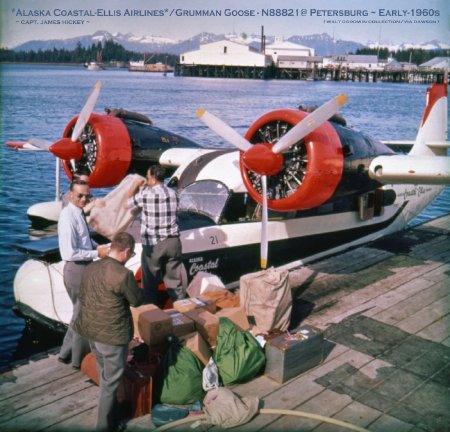 Coastal - Ellis Captain Jim Hickey in Petersburg, AK, circa early 1960s