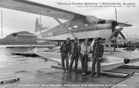 Delivery of Wipaire Super Beaver in Ketchikan, AK, 1985