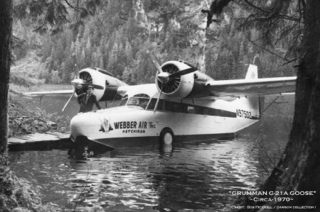 Webber Air Grumman G-21A Goose, circa 1970