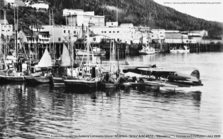 Alaska-Washington Airways Vegas City Float, Ketchikan, AK, 1930