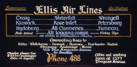 Ellis Air Transport Sign