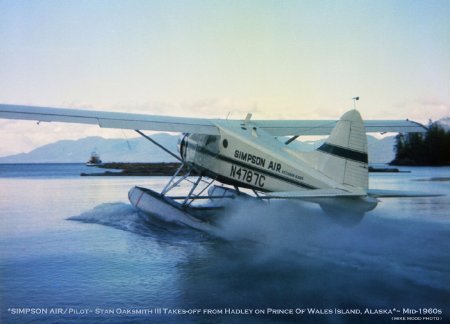 Stan Oaksmith III Takes Off from Hadley, Prince of Wales Island, AK