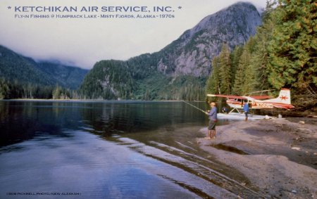 Ketchikan Air Service Fly-In Fishing at Humpback Lake, AK, circa 1970s