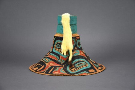 Spruce root hat