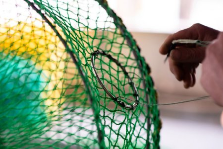 Matt Peavey Sews Escape Ring into S
        y Pot