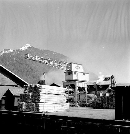 Ketchikan Spruce Mills crane