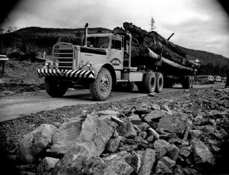 Ketchikan Pulp Company log truck