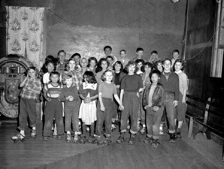 Roller Skaters at the Civic Center