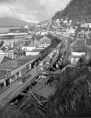 Water Street arterial road construction