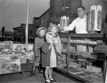 Ice cream fun at Barron's Confectionary Store