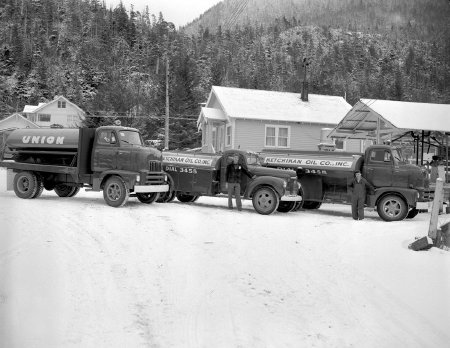 Ketchikan Oil Company fleet, 1954