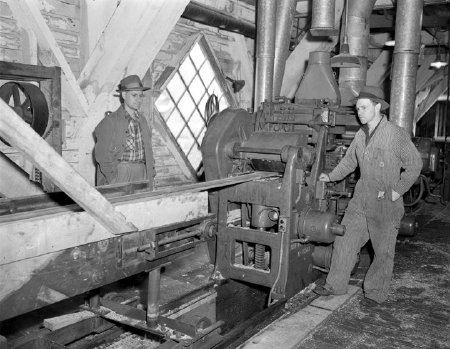 Planer at Ketchikan Spruce Mills, 1953