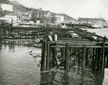 Standard Oil dock fire, 1952