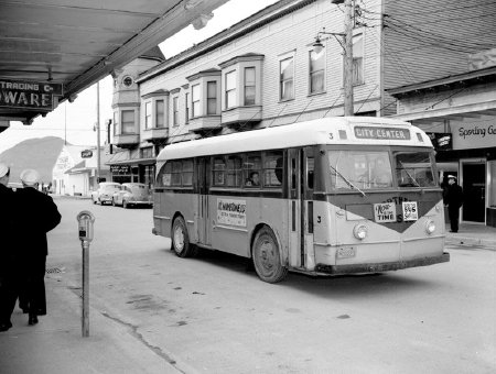 Northern Bus Company Bus on Dock Street